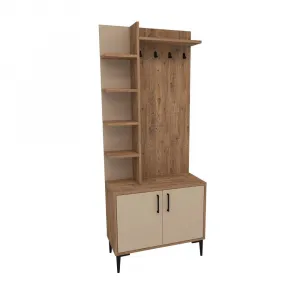 Predsieňová stena Julendor - Atlantic Pine, Beige