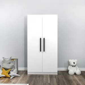 Šatníková skriňa Akser - White