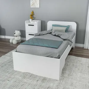 Rám jednolôžkovej postele Luses - White