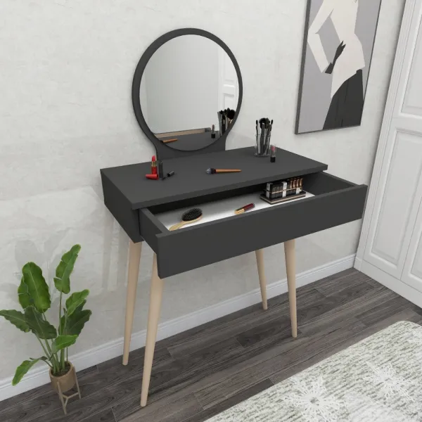 Toaletný stolík Siena - Anthracite