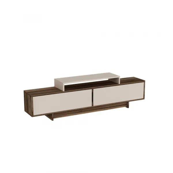 TV stolík Grasyas - Light Walnut, Beige