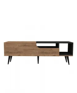 TV stolík Alba - Atlantic Pine, Anthracite
