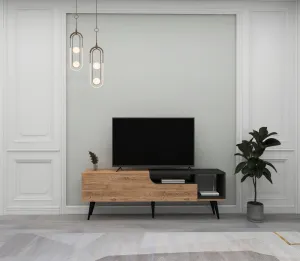 TV stolík Alba - Atlantic Pine, Anthracite
