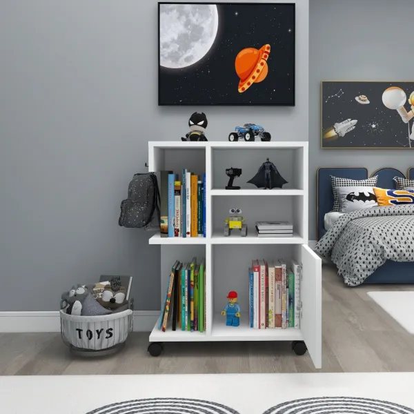 Viacúčelová skrinka Rebusa - White