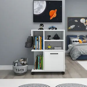 Viacúčelová skrinka Rebusa - White