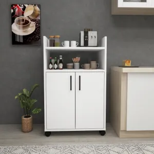 Viacúčelová skrinka Tiraks - White