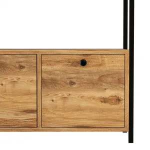 Konzolový stolík Nero v2 - Atlantic Pine, Black