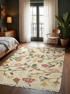 Koberec Elle Decoration Roya Violette krémový / viacfarebný