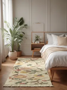 Koberec Elle Decoration Roya Violette krémový / viacfarebný