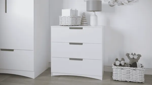 Elvisia Komoda CLASSIC | biela