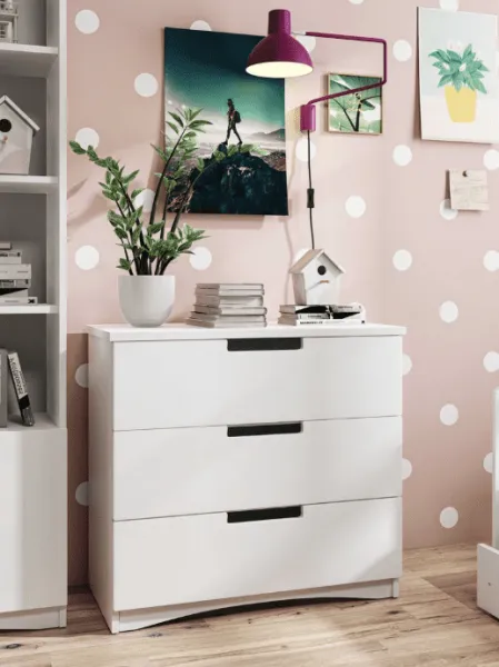 Elvisia Komoda CLASSIC | biela