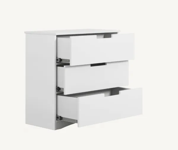 Elvisia Komoda CLASSIC | biela