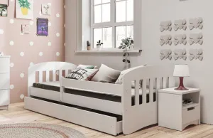 Elvisia Nočný stolík CLASSIC | biela