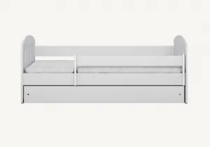 Elvisia Posteľ CLASSIC 1 so zásuvkou | biela 80 x 180 cm