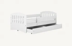 Elvisia Posteľ CLASSIC 1 so zásuvkou | biela 80 x 180 cm