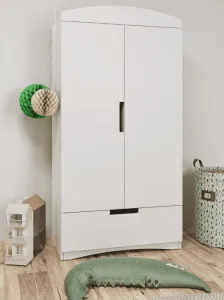 Elvisia Šatníková skriňa CLASSIC | biela