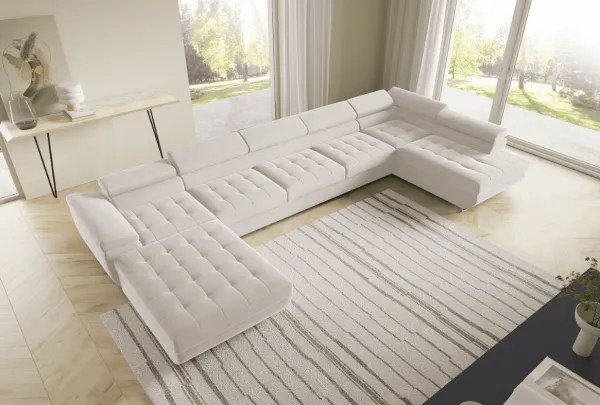 ArtPK Rohová sedacia súprava BENJAMIN 275 U XL | pravá strana Farba: Castel 03