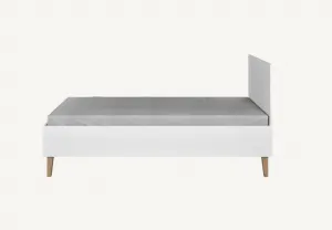 Elvisia Detská posteľ KUBI | biela 80 x 180 cm