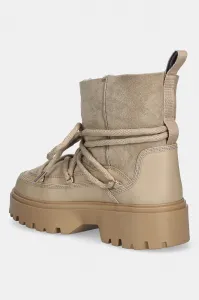 Snehule Tommy Hilfiger REAL SHEARLING LACEUP