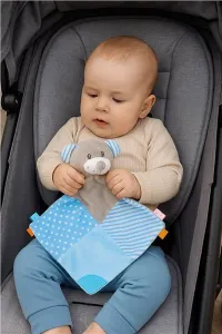 Zaspávačik Medvedík Baby Mix modrý