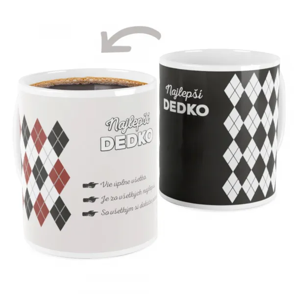 Meniaci hrnček - Najlepší dedko ALBI