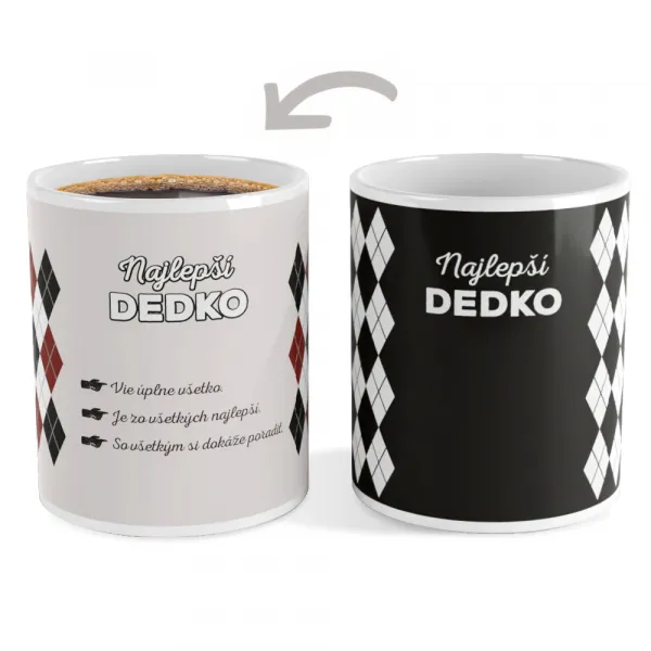 Meniaci hrnček - Najlepší dedko ALBI