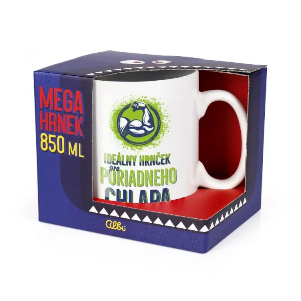 Megahrnček 850 ml - Ideálný hrnček pre poriadneho chlapa ALBI