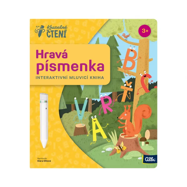 Kniha Hravá písmenka CZ