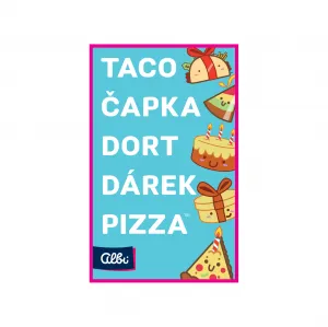 Taco, čapka, dort, dárek, pizza ALBI