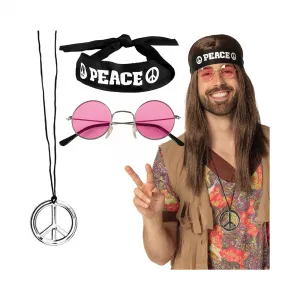Set doplnkov Hippie pánsky