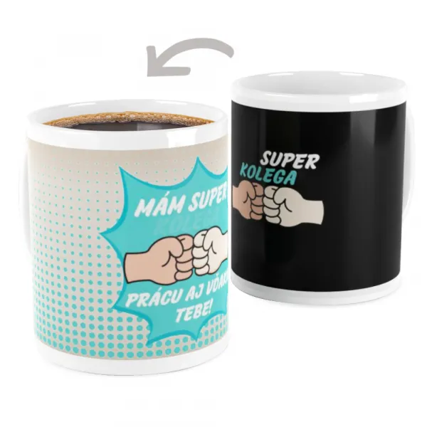 Meniaci hrnček - Super kolega ALBI
