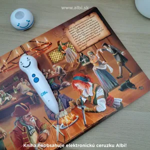 Kniha Dobyvatelia pirátskeho pokladu ALBI