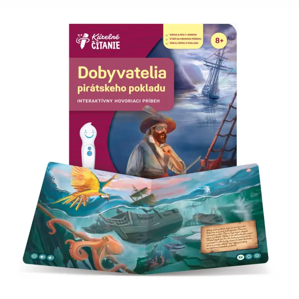 Kniha Dobyvatelia pirátskeho pokladu ALBI