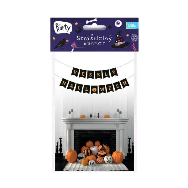 Banner Veselý Halloween ALBI