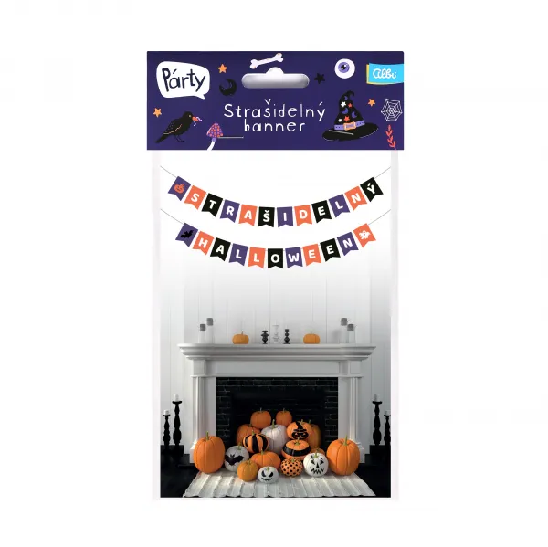 Banner Strašidelný Halloween ALBI