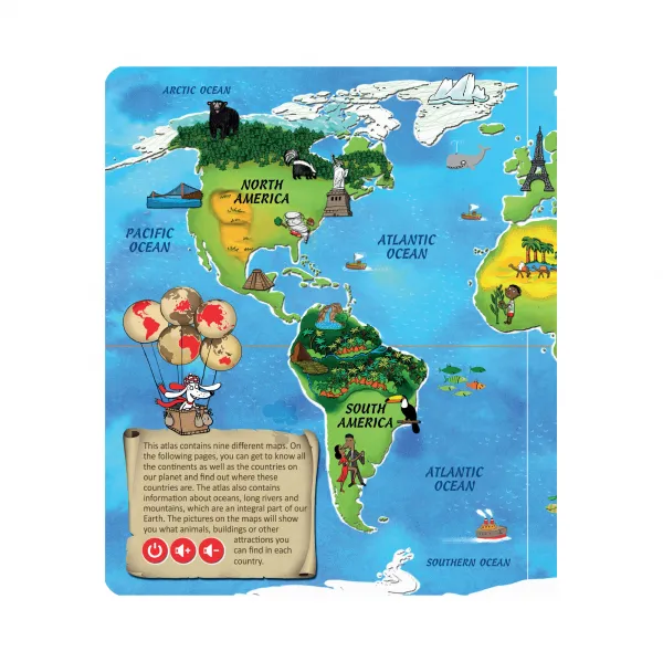 Tolki Book World Atlas