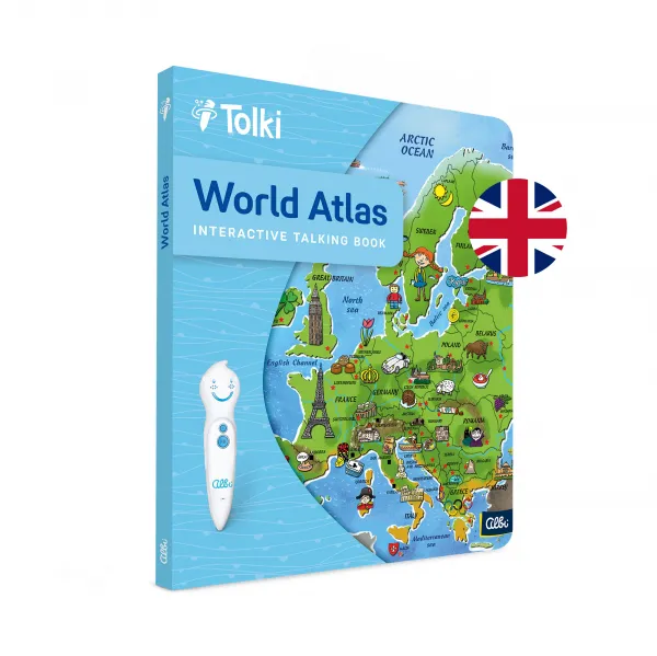 Tolki Pen + World Atlas EN ALBI