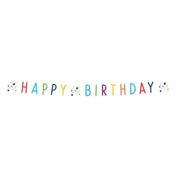 Párty Set Happy Birthday farebný 60 ks ALBI