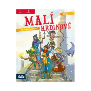 Kniha Malí hrdinové - Království draků CZ ALBI