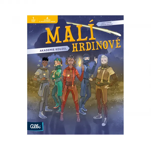Kniha Malí hrdinové - Akademie kouzel CZ ALBI