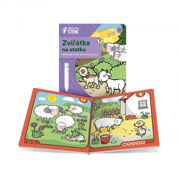 Kniha Zvířátka na statku CZ