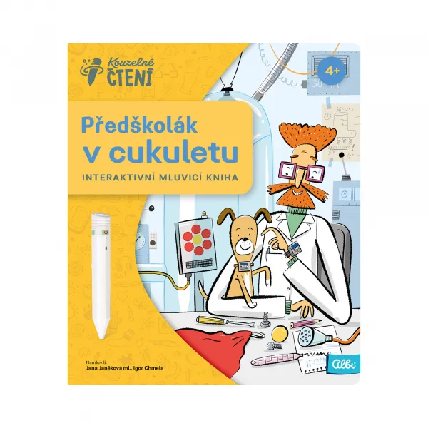 Kniha Předškolák v cukuletu CZ