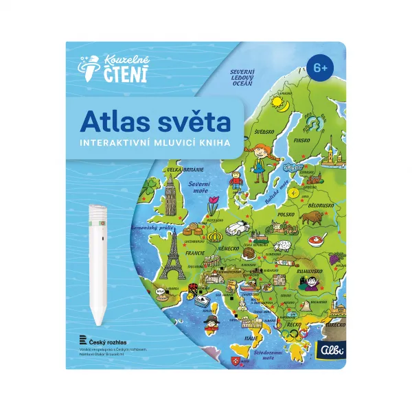 Kniha Atlas světa CZ