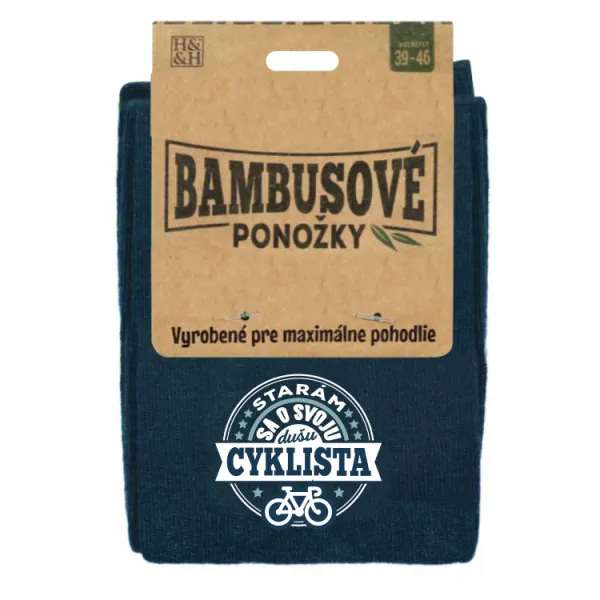 Bambusové ponožky - Cyklista ALBI