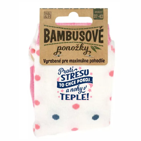 Bambusové ponožky - Proti stresu (Ž) ALBI