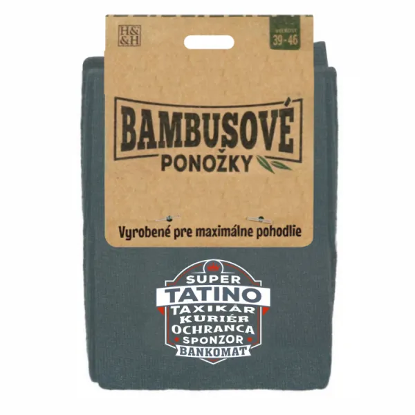 Bambusové ponožky - Super tatino ALBI