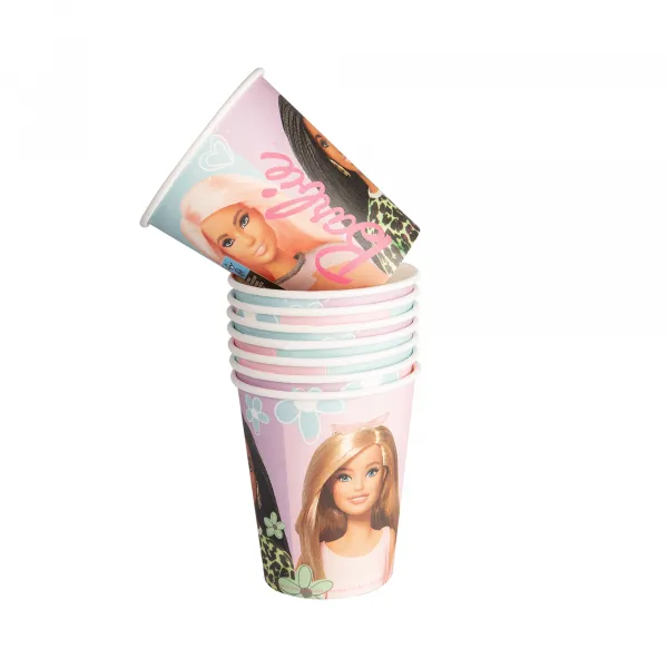 Kelímky Barbie 8 ks ALBI