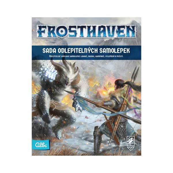 Frosthaven - Odlepiteľné samolepky ALBI