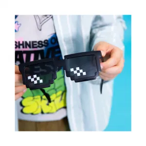 Okuliare čierne pixely