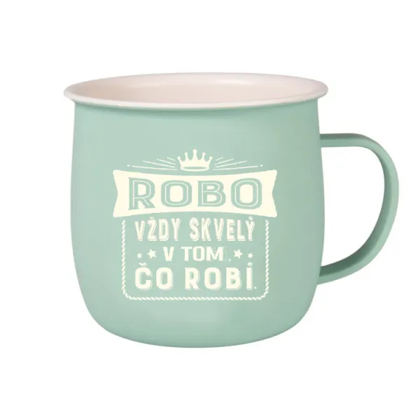 Outdoorový hrnček - Robo ALBI